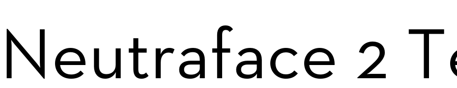 Neutraface 2 Text Book Font Download Free